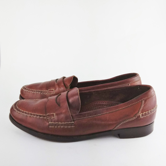 COLE HAAN Men\'s Leather Penny Loafers